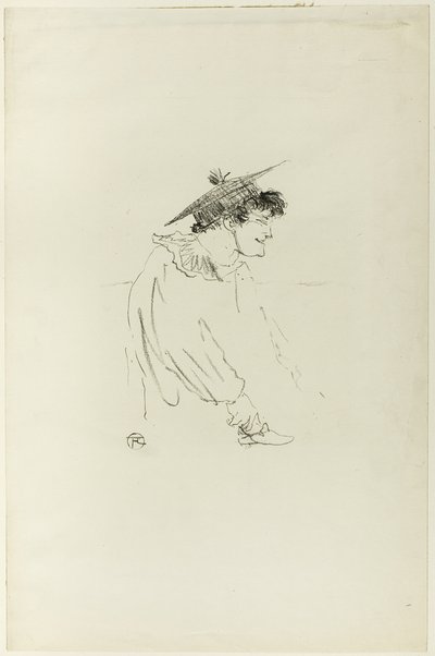 Piccola ragazza inglese (Miss Dolly) da Henri de Toulouse Lautrec