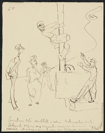 Sommergimento, 1881 da Henri de Toulouse Lautrec