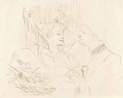 Cena a Londra da Henri de Toulouse Lautrec