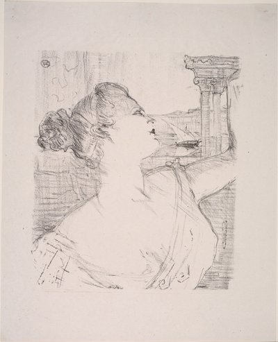 Sybil Sanderson da Henri de Toulouse Lautrec
