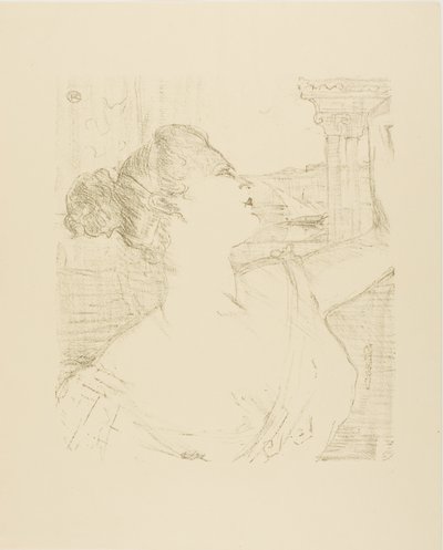 Sybil Sanderson, da Tredici Litografie da Henri de Toulouse Lautrec
