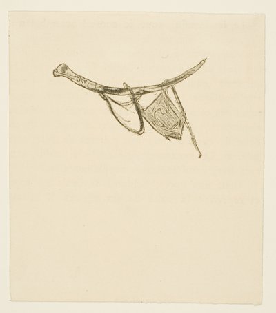 Finale da Au Pied du Sinaï da Henri de Toulouse Lautrec