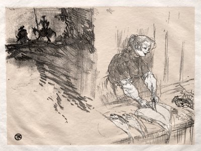 Le Brevi Gioie: Copertina, 1897 da Henri de Toulouse Lautrec