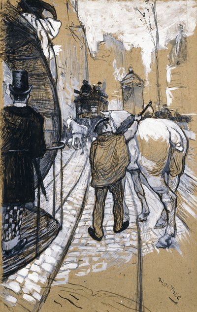 Il cocchiere della Compagnia degli Omnibus, 1888 da Henri de Toulouse Lautrec