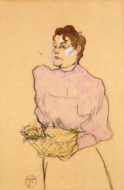 Il venditore di fiori, 1894 da Henri de Toulouse Lautrec
