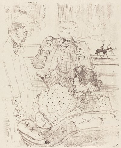 La penalità da Henri de Toulouse Lautrec