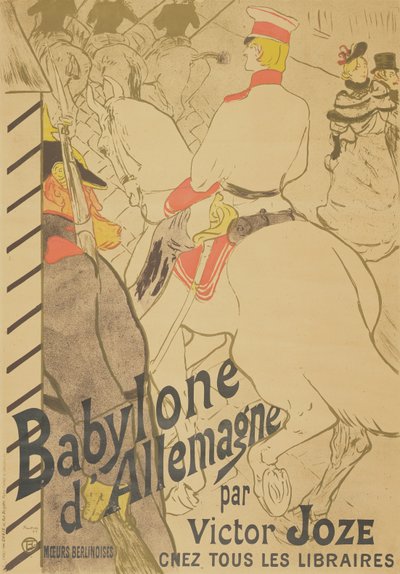 La Babilonia tedesca da Henri de Toulouse Lautrec