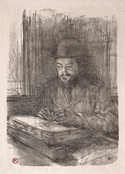 Il buon litografo da Henri de Toulouse Lautrec