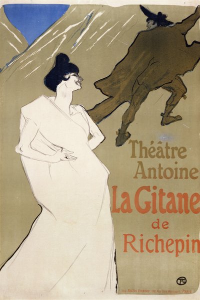 La zingara da Henri de Toulouse Lautrec