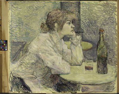 La sbornia (Suzanne Valadon), 1887-89 da Henri de Toulouse Lautrec
