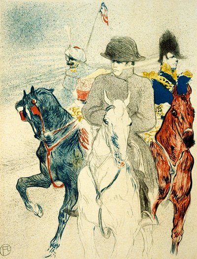 La storia di Napoleone I, bozza respinta di un poster per il libro, 1895 da Henri de Toulouse Lautrec