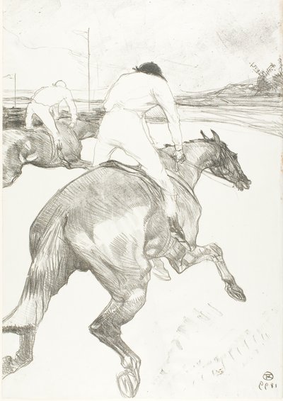 Il fantino da Henri de Toulouse Lautrec