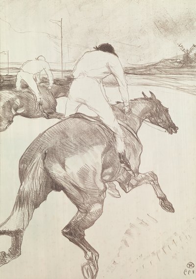 Il fantino da Henri de Toulouse Lautrec