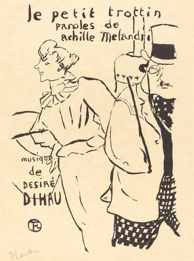 La piccola fattorina da Henri de Toulouse Lautrec