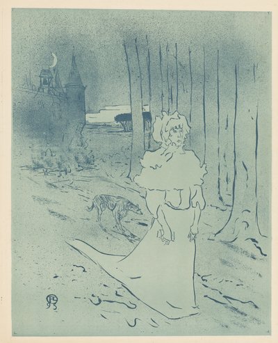 La castellana o il tocsin da Henri de Toulouse Lautrec