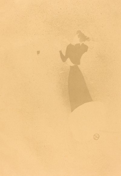 La Modista - Renée Vert da Henri de Toulouse Lautrec