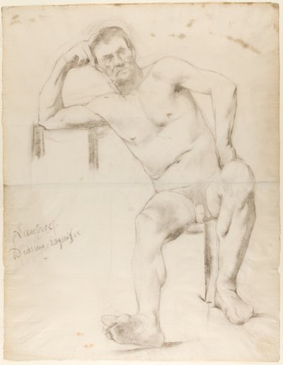 Il Modello Nizzavena da Henri de Toulouse Lautrec