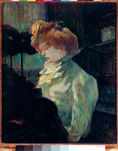 La modista. Ritratto di Madame Louise Blouet da Henri de Toulouse Lautrec
