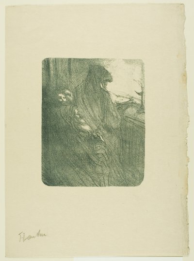I vecchi civettini, da Mélodies de Désiré Dihau da Henri de Toulouse Lautrec