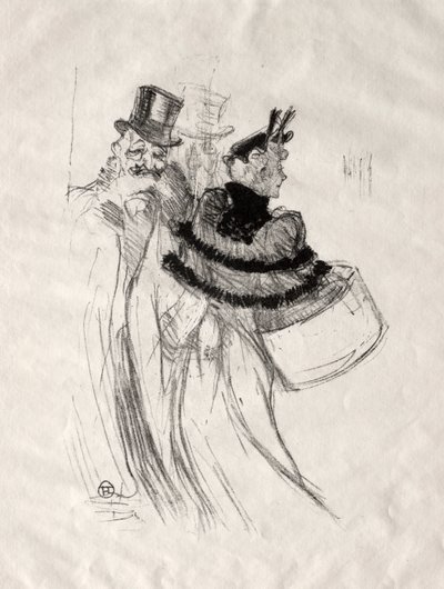 Il vecchio gentiluomo, 1894 da Henri de Toulouse Lautrec