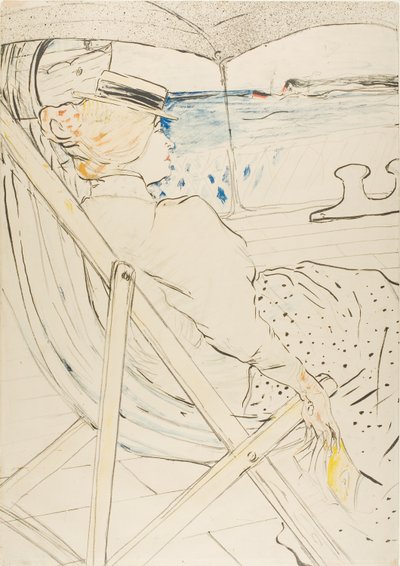 Il passeggero nella cabina 54—La crociera da Henri de Toulouse Lautrec