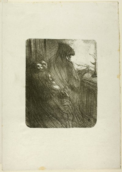La preghiera degli ebrei polacchi, da Au Pied du Sinaï da Henri de Toulouse Lautrec