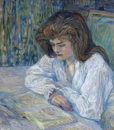 Il lettore da Henri de Toulouse Lautrec