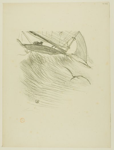 Le rondini di mare, da Mélodies de Désiré Dihau da Henri de Toulouse Lautrec