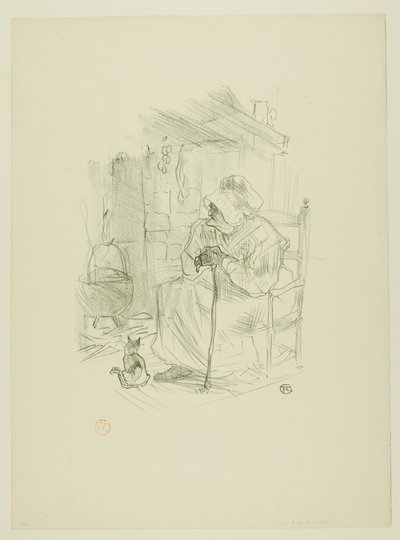 Il segreto, da Mélodies de Désiré Dihau da Henri de Toulouse Lautrec