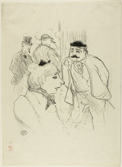 Il gambo—Moulin Rouge da Henri de Toulouse Lautrec