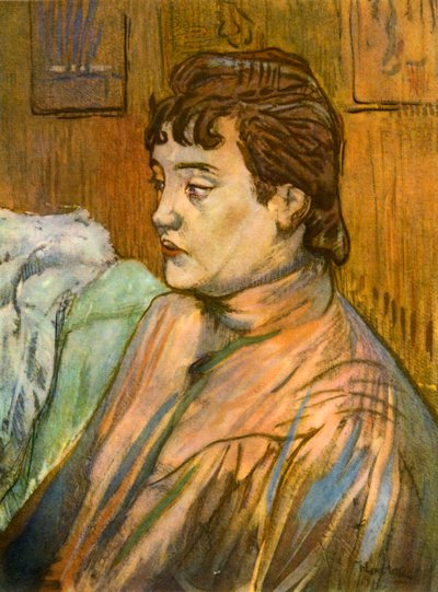 La passeggiatrice, 1892-1894, 1937 da Henri de Toulouse Lautrec