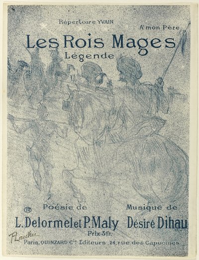 I tre Re Magi da Henri de Toulouse Lautrec