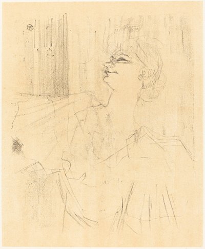 A Menilmontant da Bruant da Henri de Toulouse Lautrec