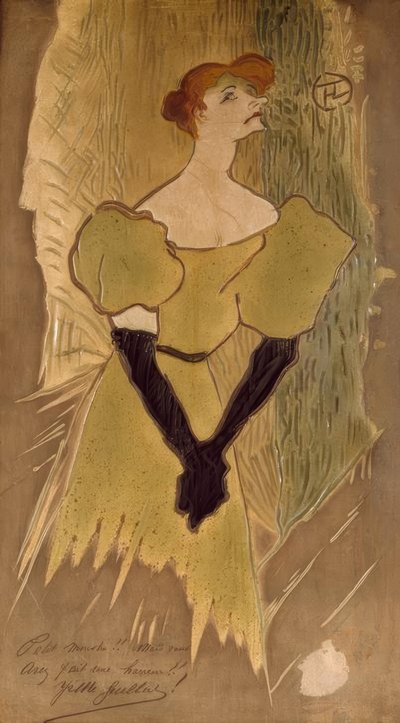 Yvette Guilbert da Henri de Toulouse Lautrec