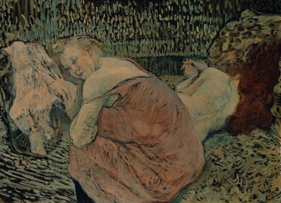 Due amici, 1895 da Henri de Toulouse Lautrec