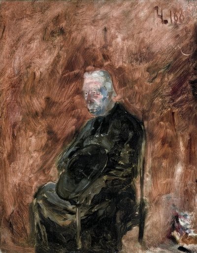 Un ecclesiastico da Henri de Toulouse Lautrec