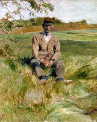 Un lavoratore a Céleyran da Henri de Toulouse Lautrec