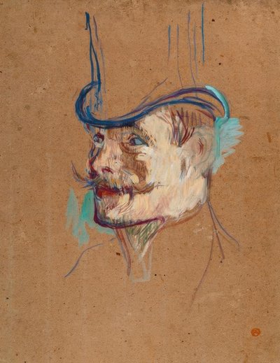 William Warrener al Moulin Rouge da Henri de Toulouse Lautrec