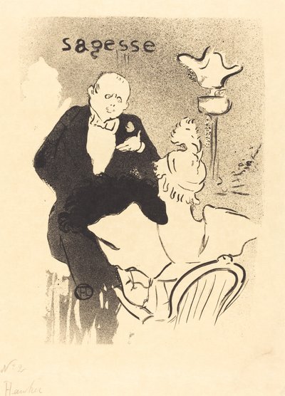 Saggezza da Henri de Toulouse Lautrec