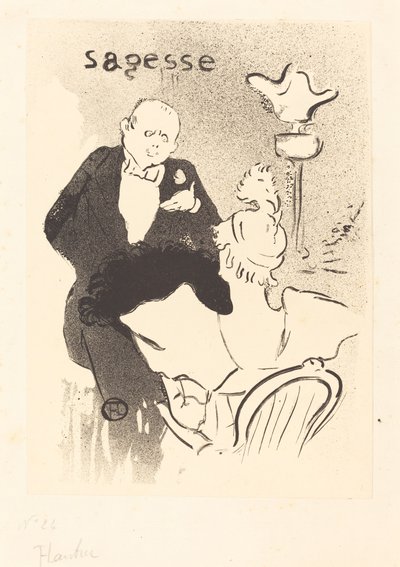 Saggezza da Henri de Toulouse Lautrec