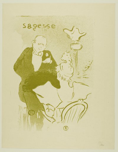 La saggezza da Henri de Toulouse Lautrec