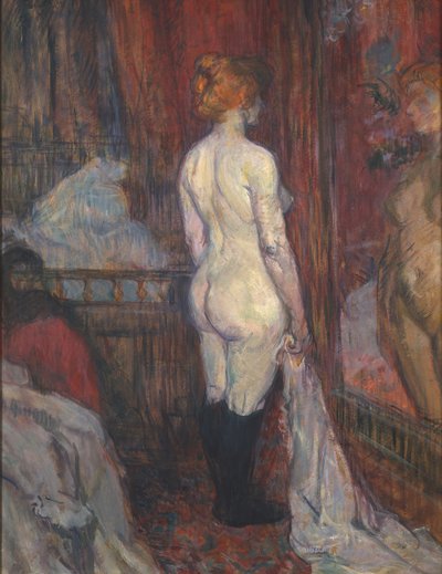 Donna davanti a uno Specchio da Henri de Toulouse Lautrec