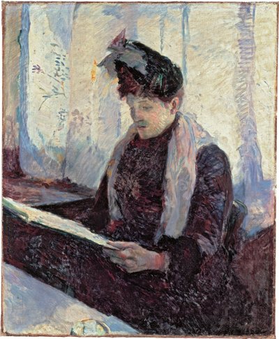 Donna in caffè da Henri de Toulouse Lautrec