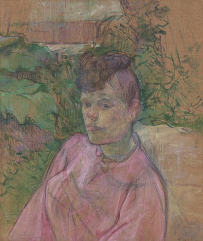 Donna nel giardino di Monsieur Forest, 1889-91 da Henri de Toulouse Lautrec