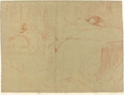 Donna sulla Schiena da Henri de Toulouse Lautrec