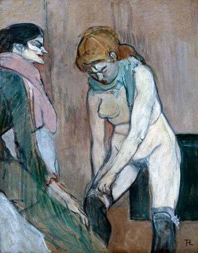 Donne della casa, 1894 da Henri de Toulouse Lautrec