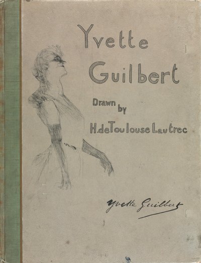 Yvette Guilbert-Serie Inglese da Henri de Toulouse Lautrec