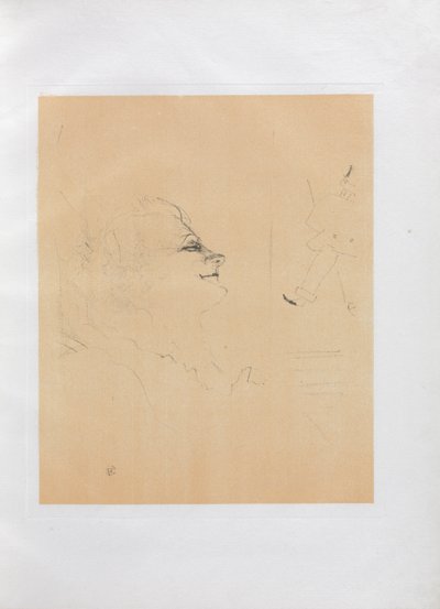 Yvette Guilbert-Serie Inglese: Pessima da Henri de Toulouse Lautrec