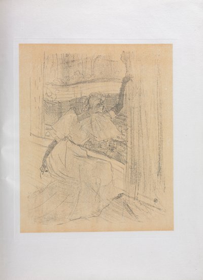 Yvette Guilbert-Serie Inglese: Saluant le public da Henri de Toulouse Lautrec