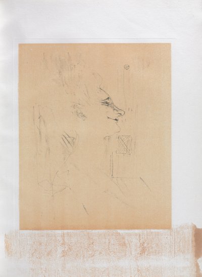 Yvette Guilbert-Serie Inglese: Soularde, 1898 da Henri de Toulouse Lautrec
